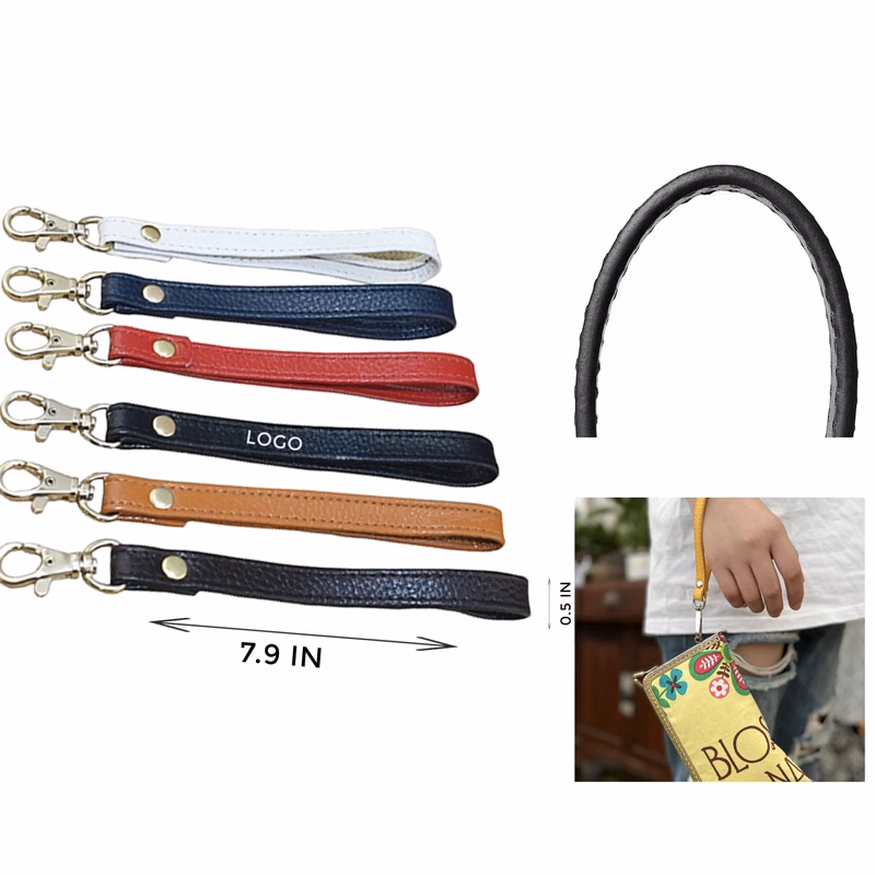 MOQ 10 PCS Durable Leatherette Key Ring