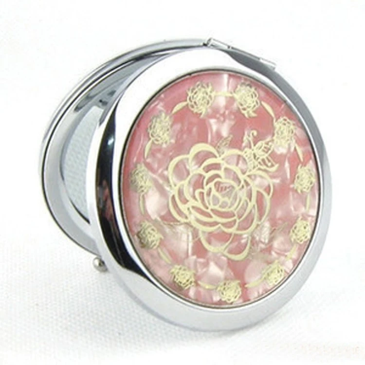 Flower Acrylic Foldable Makeup Mirror 1