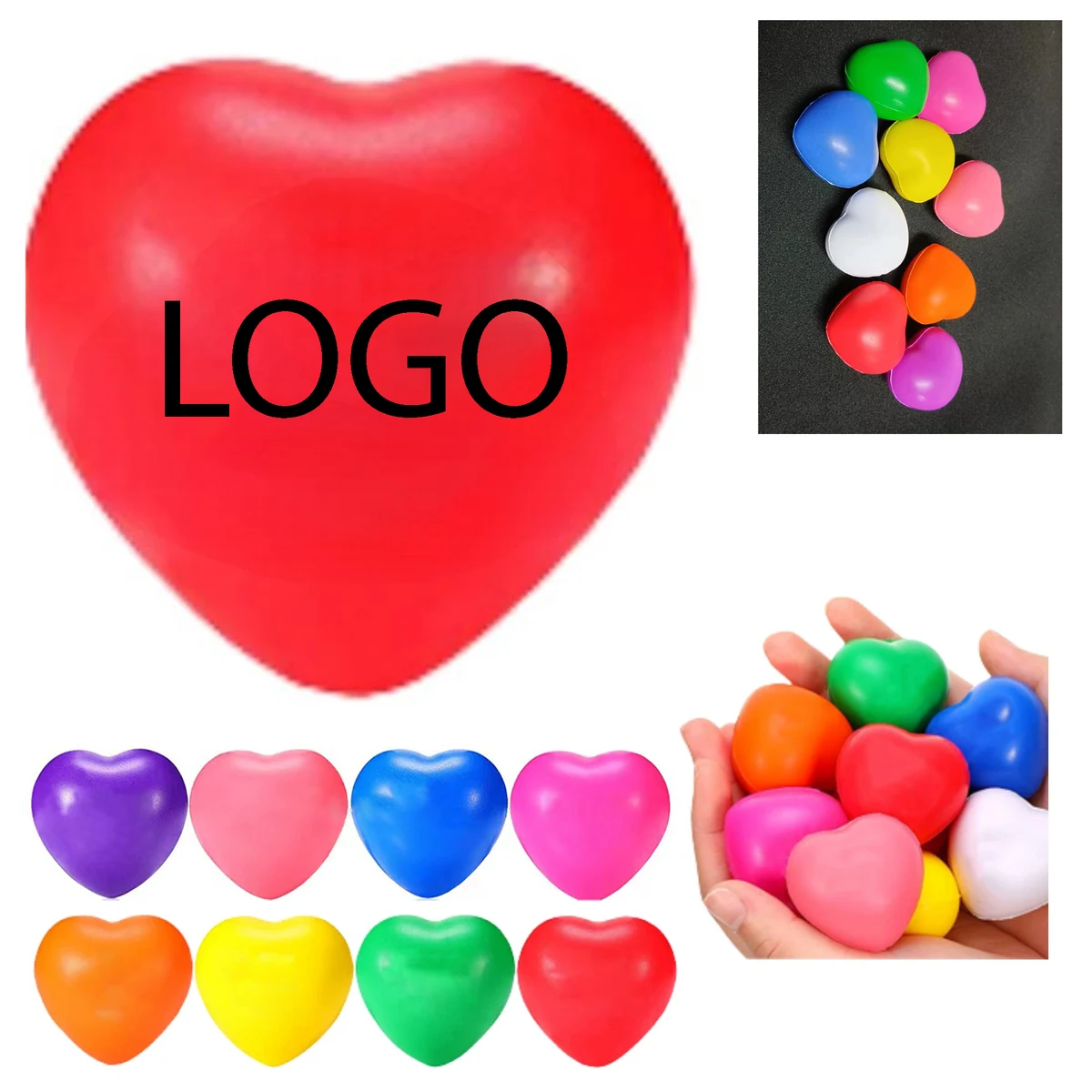 Eco-Friendly Heart Stress Relief Ball 1