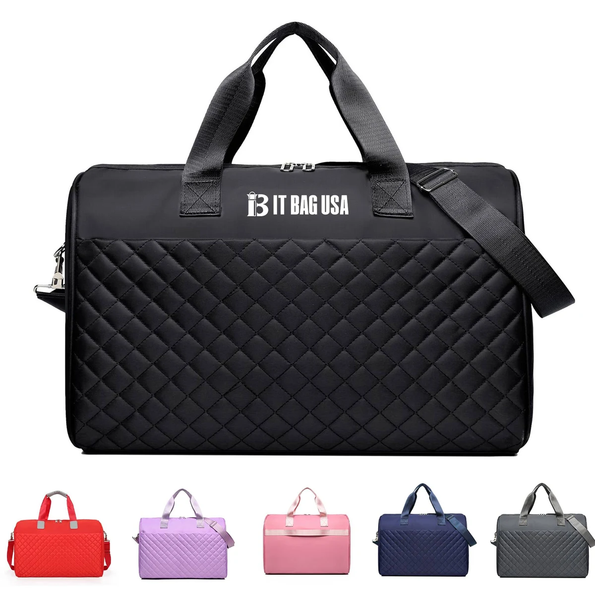 Oxford Duffel Bag with Wet Pocket for Women 1
