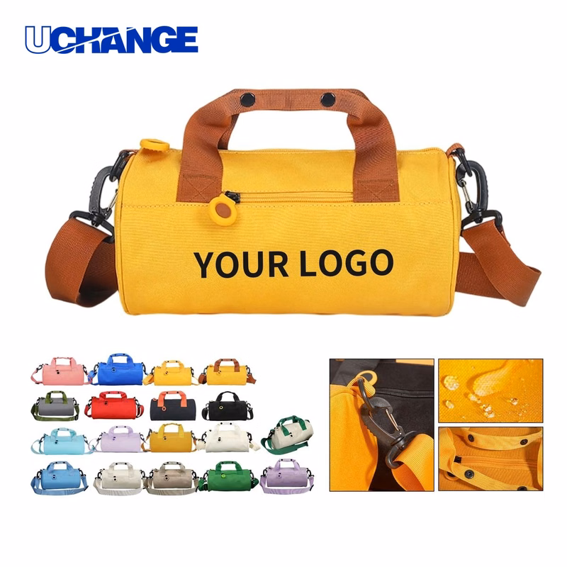 Large-Capacity Nylon Duffel Bag with Carry Straps