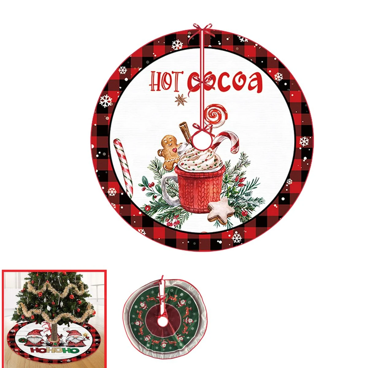 35" Christmas Tree Skirt 1