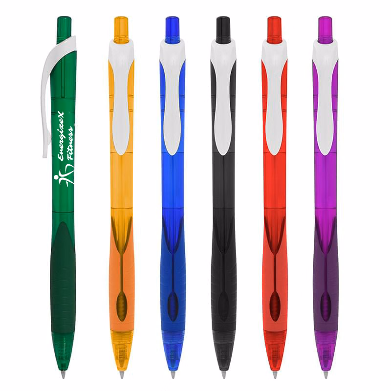 Custom Vibrant Plunger Pen