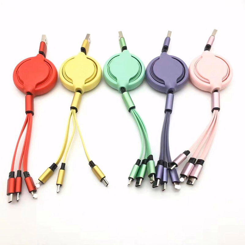 1 To 3 Telescopic Charging Wire