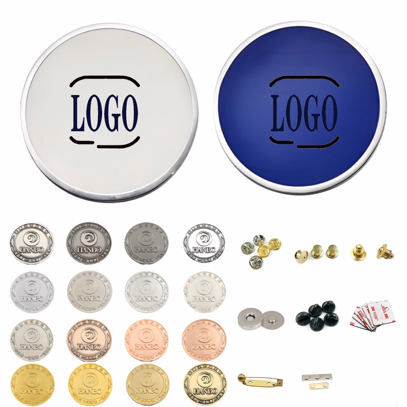 1"Alloy Die Struck Lapel Pin and Badge with Enamel Color Fill   Outdoor Sports Cooling Ice Neck Sca