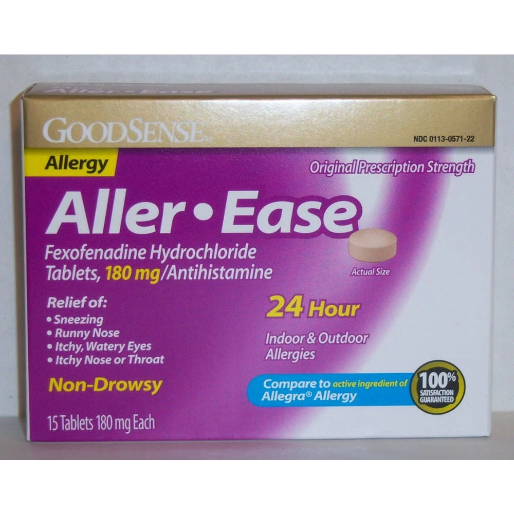 AllerEase Allergy Medication - 15 Tablets 1
