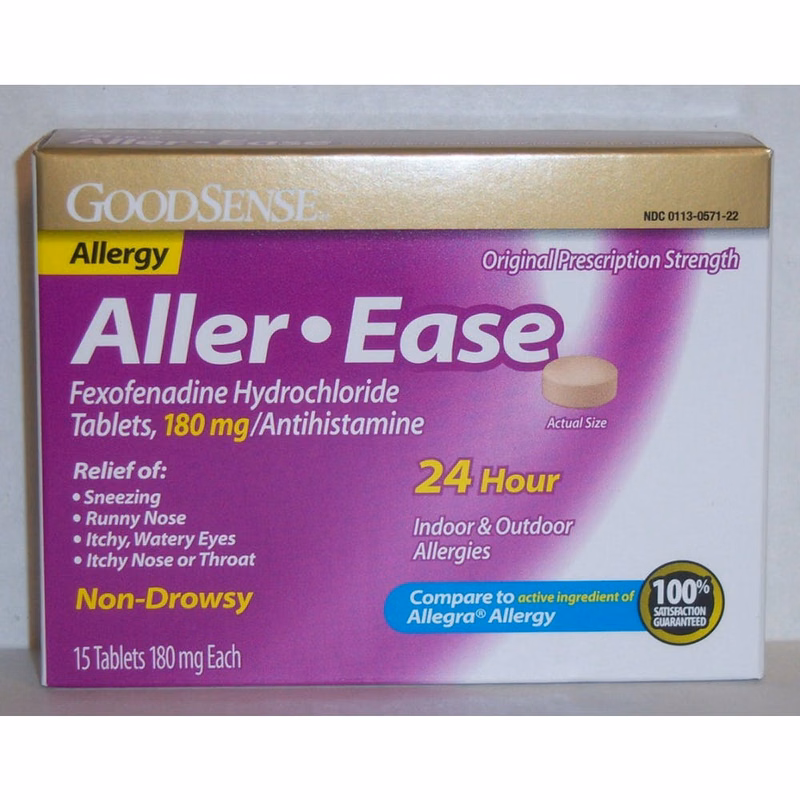 AllerEase Allergy Medication - 15 Tablets