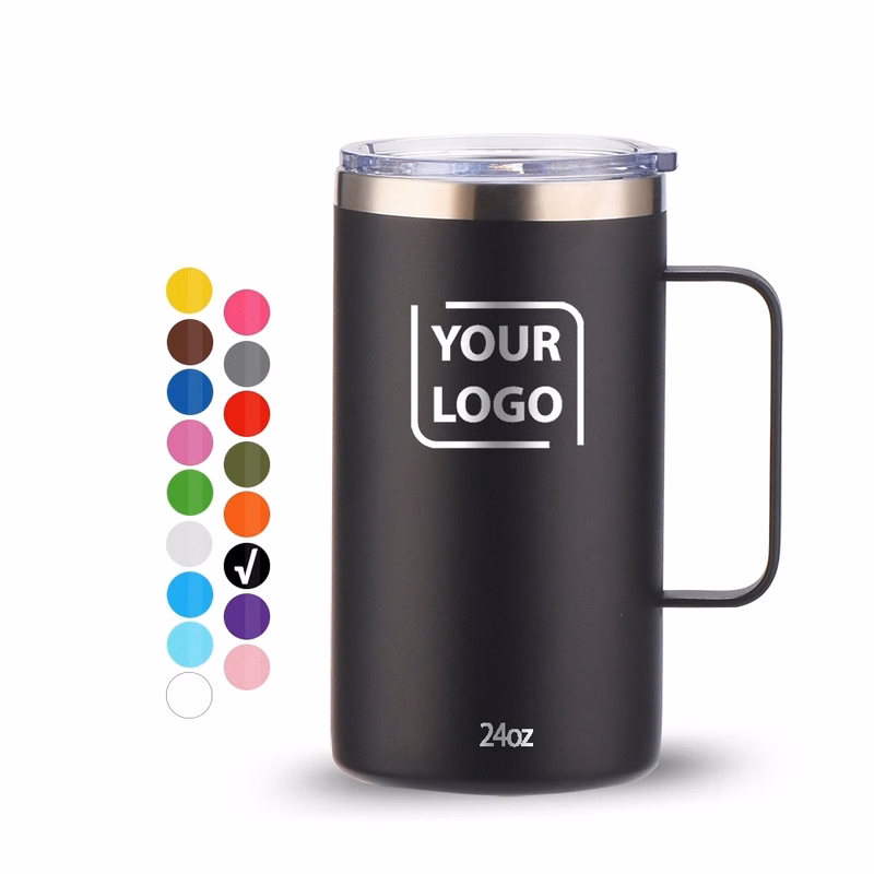 24 Oz Stainless Steel Vacuum Insulated Mug