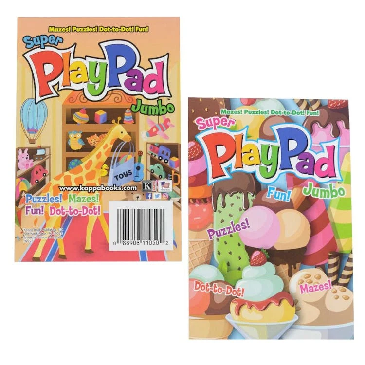 Super Jumbo Play Pads - Two Titles 1