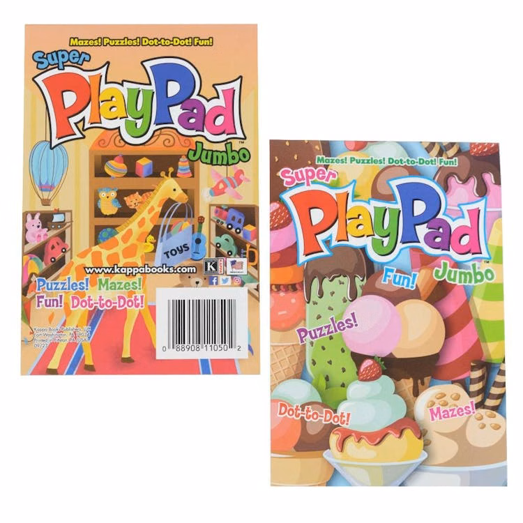 Super Jumbo Play Pads - Two Titles
