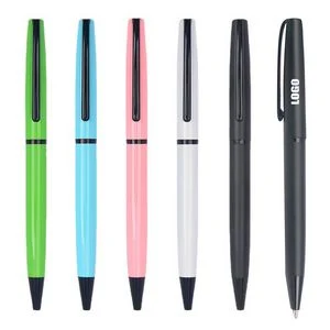 Twisted Action Metal Pen 1