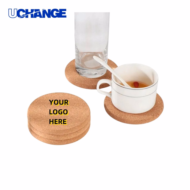Round Wood Coaster Mat (3.9")
