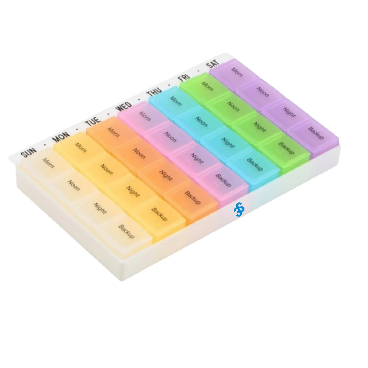 7 Days Medicine Organizer Travel Pill Cases 1