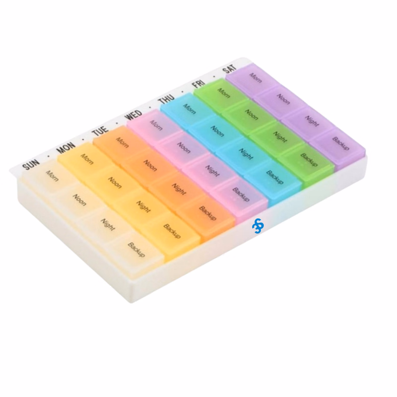 7 Days Medicine Organizer Travel Pill Cases