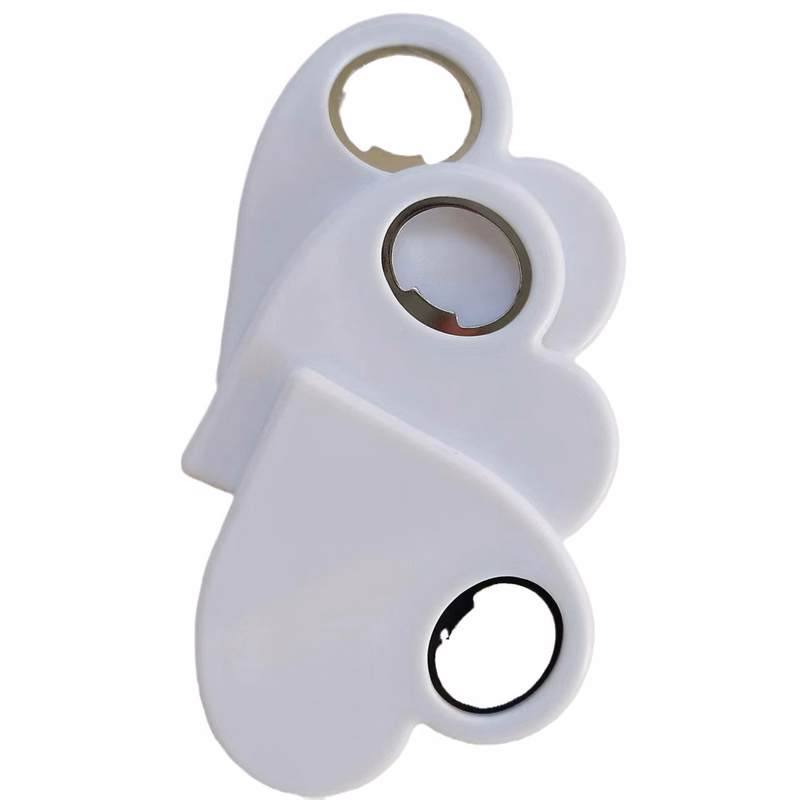 Magnet Heart-Shaped Bottle Opener