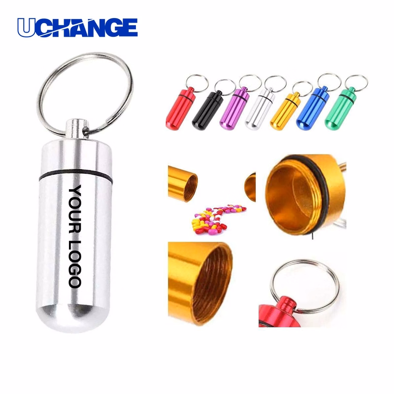 Aluminium Bottle Opener Keychain Tool with Key Ring