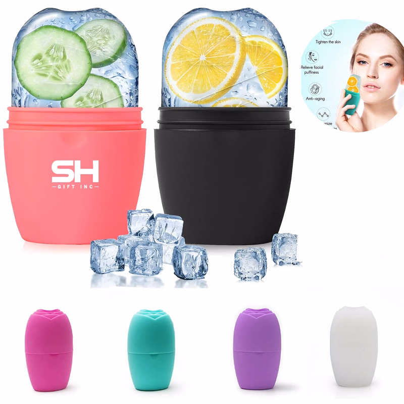 Silicone Ice Roller Face Mold