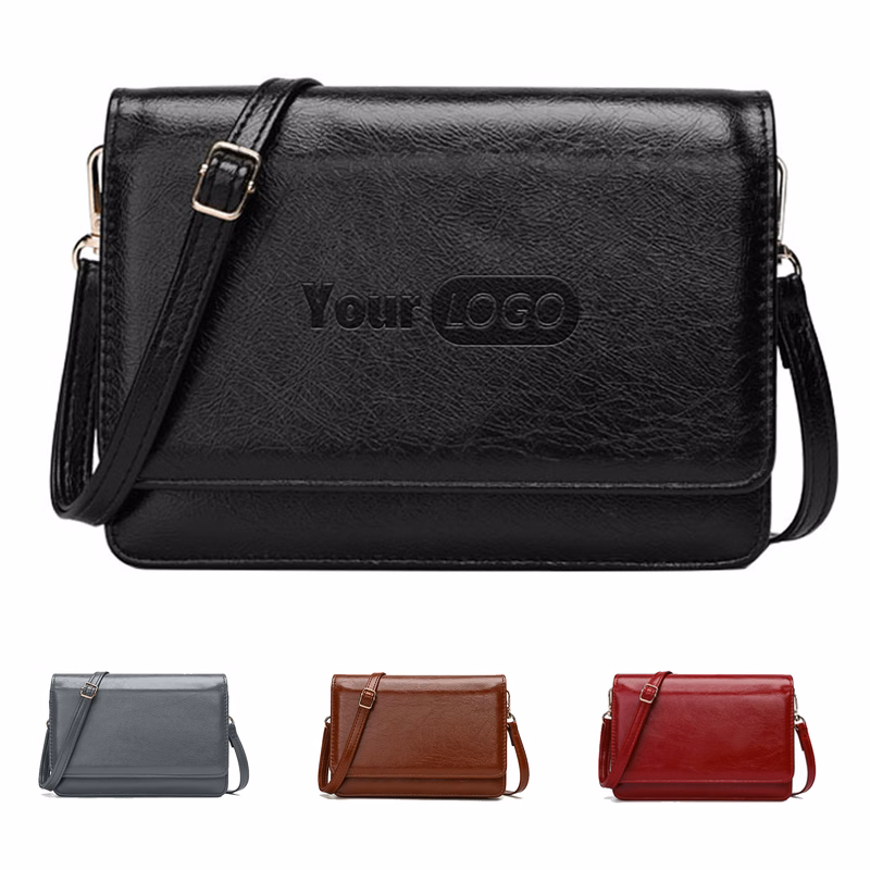 PU Crossbody Cellphone Bag Little Purse for Women
