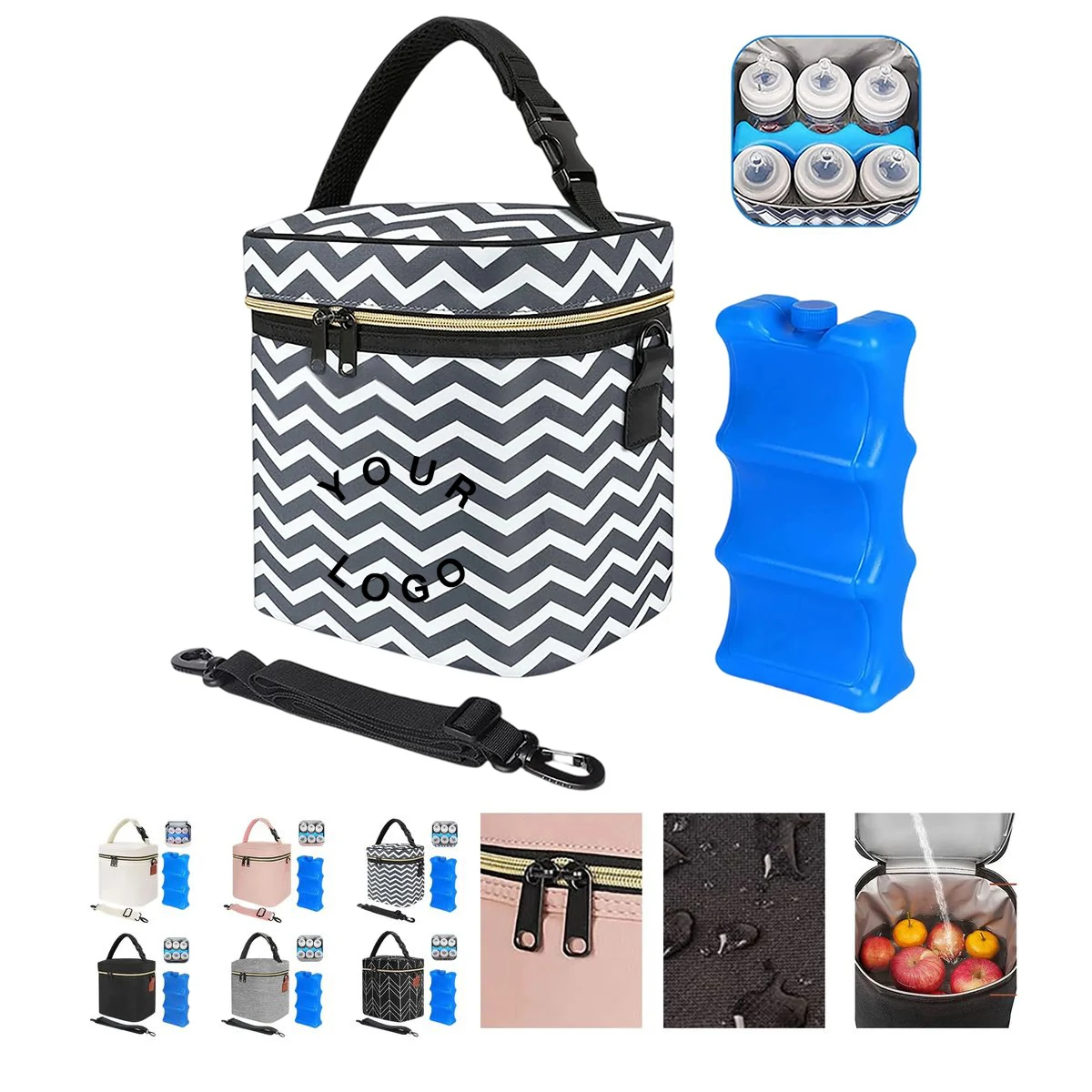 Oxford Baby Bottle Cooler Bag 1