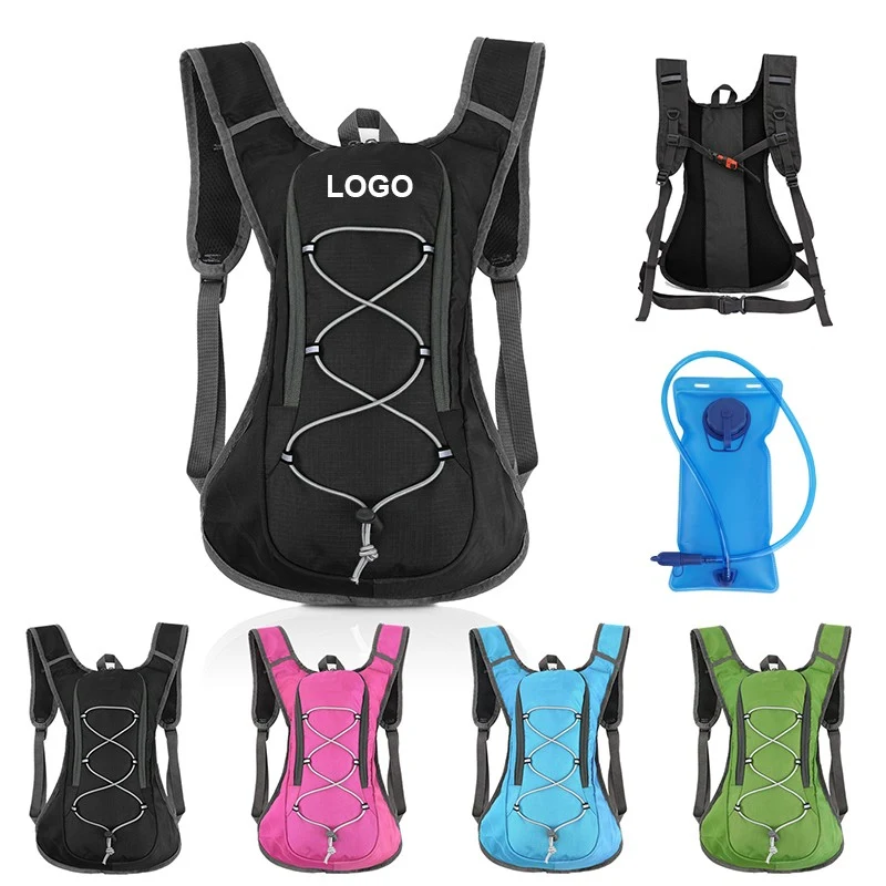 Two Layer Cycling Hydration Backpack With 2L Water Bladder 1