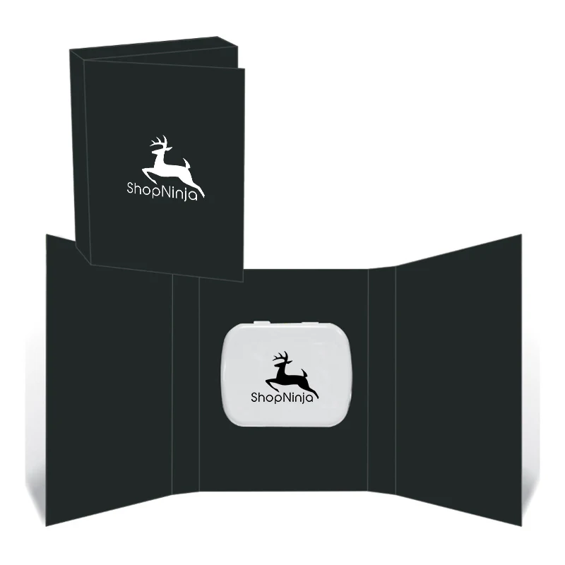 Promotional Book with Tin-Encased Signature Peppermints 1