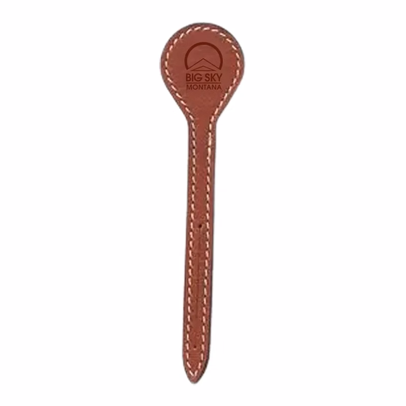 Leather Wine Charms