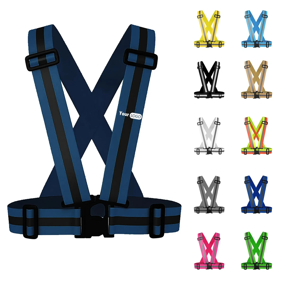 Polyester Reflective Shoulder Strap 1