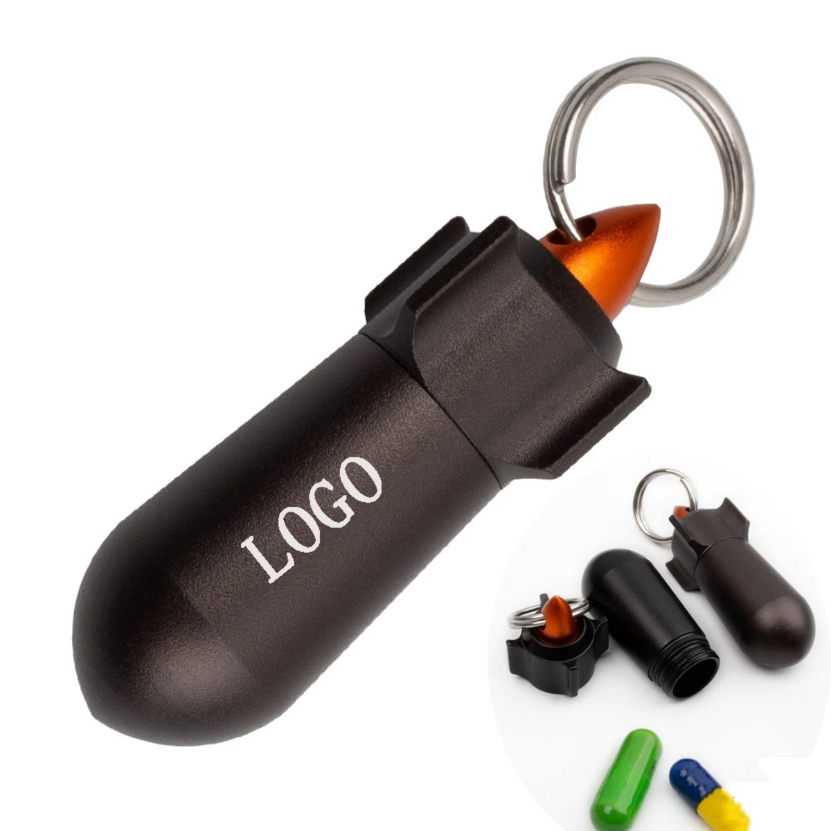 Aluminum Alloy Pill Container 1