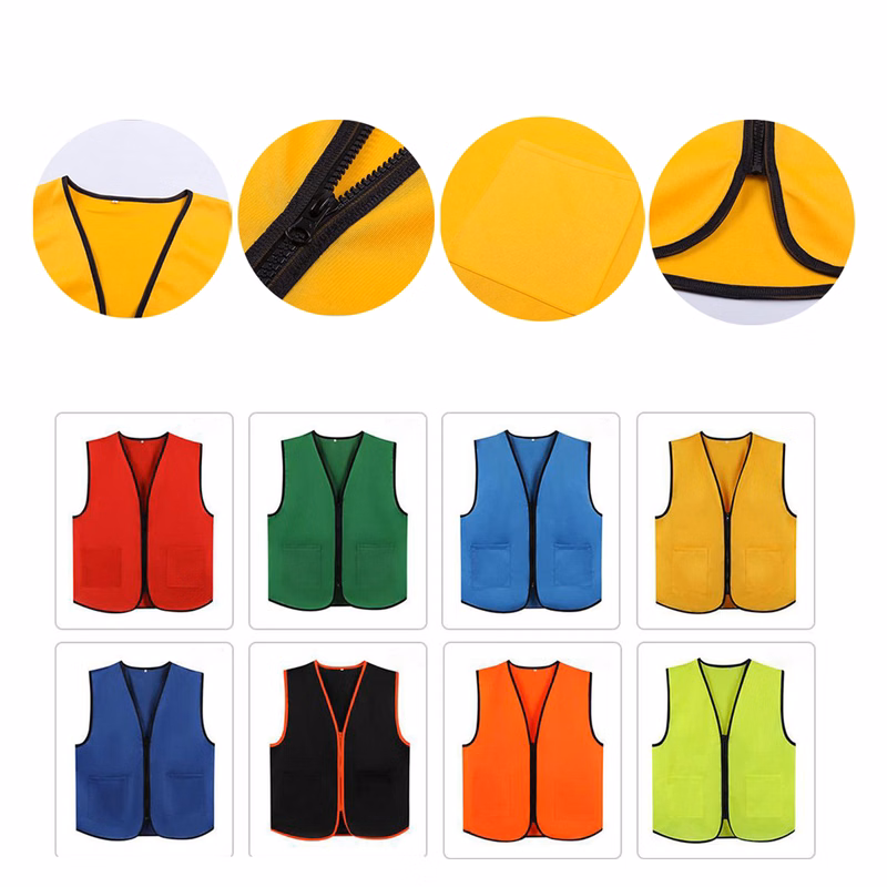 Polyester Unisex Activity Volunteer Vest