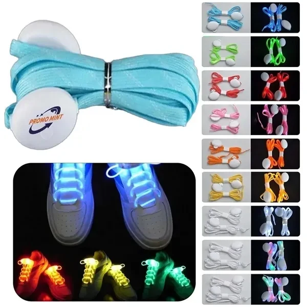 Customized Glowing Colored Shoelaces 1