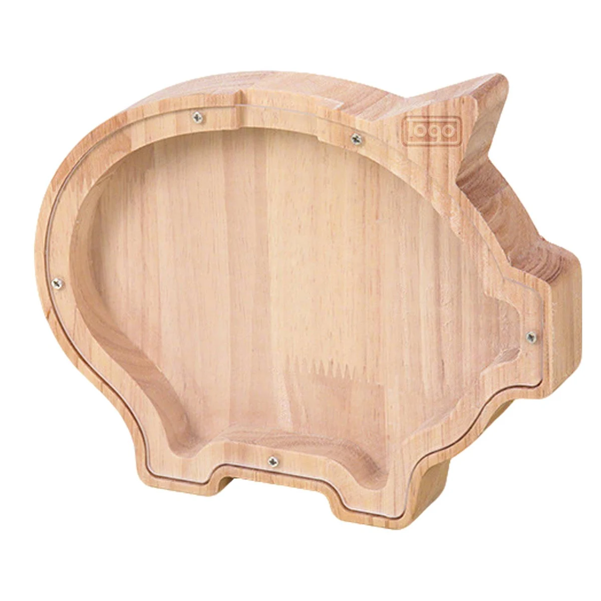 Wooden Animal Piggy Bank 1