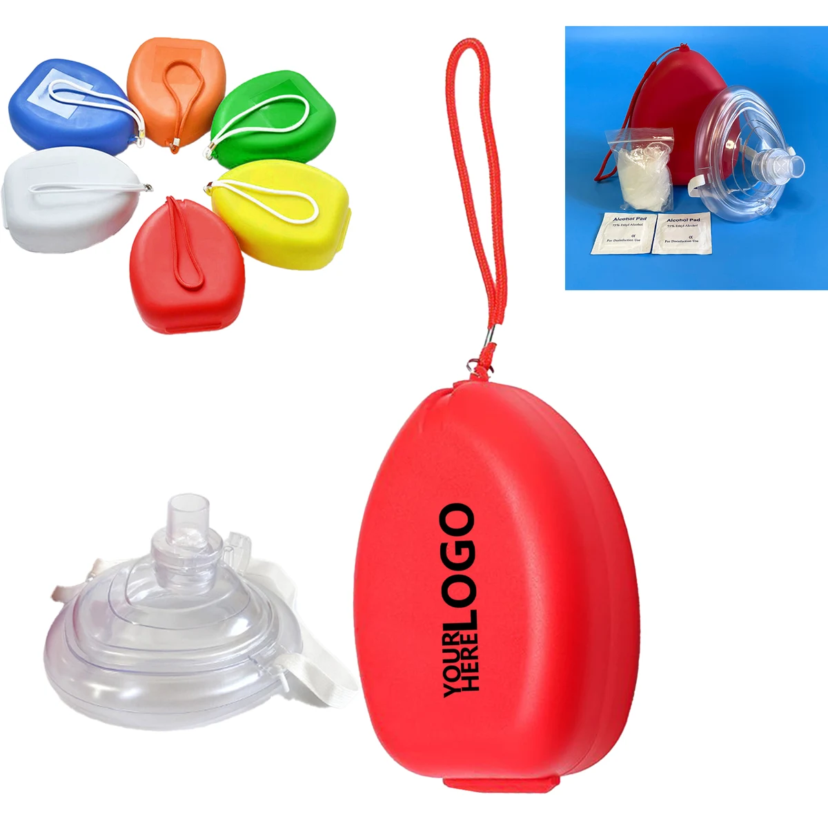 PP Material Rescue Breathing Mask 1