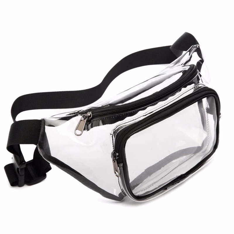 Waterproof Clear PVC Waist Bag