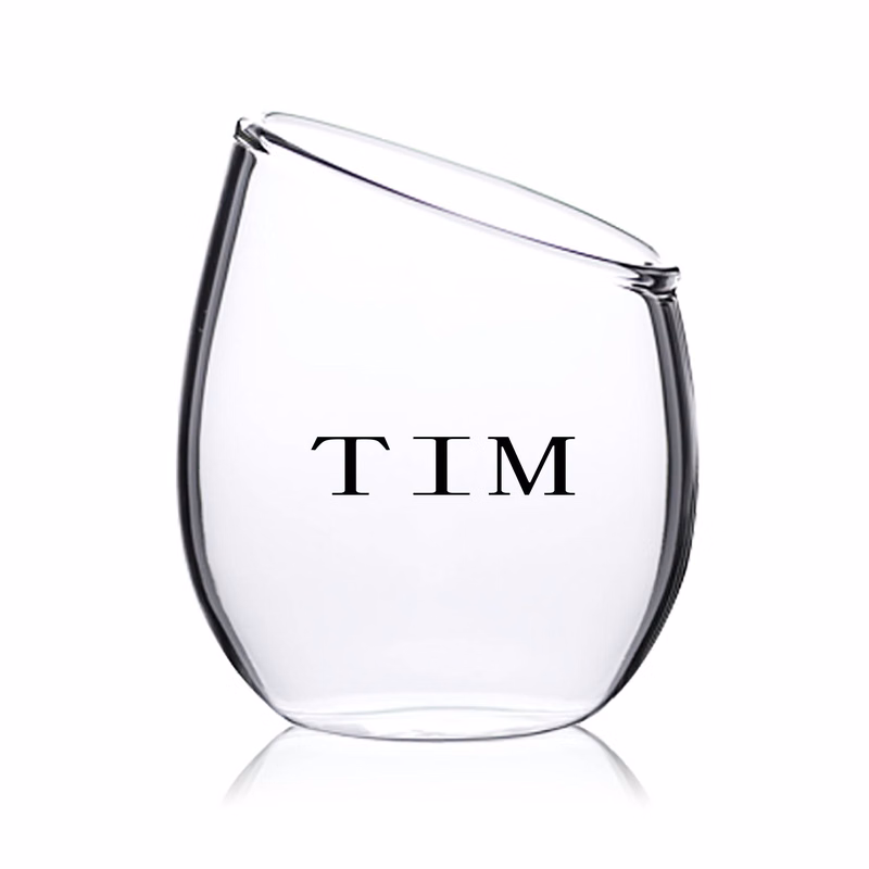 12oz Beveled Glasses