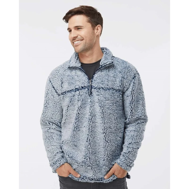 Boxercraft Unisex Sherpa Fleece Quarter-Zip Pullover - Q10 1