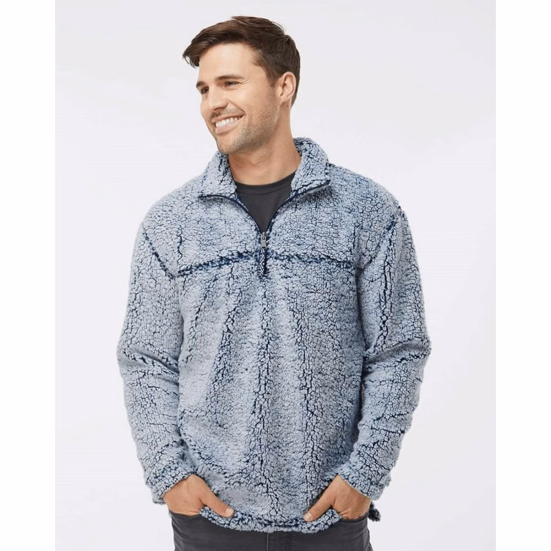 Boxercraft Unisex Sherpa Fleece Quarter-Zip Pullover - Q10