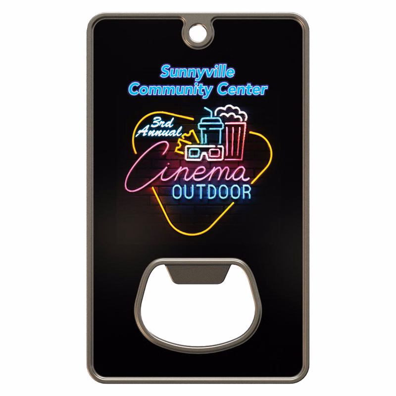 3.25" Express Vibraprint® Bottle opener medallion
