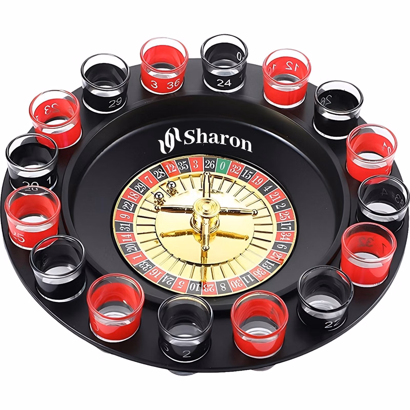 16 Cup Russian Roulette Drinking Game Set