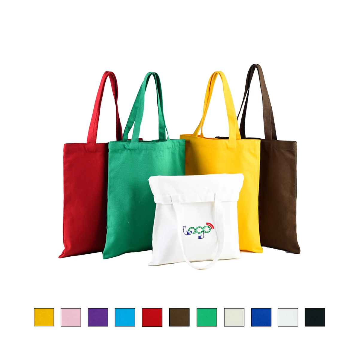 Universal Portable Canvas Bag, custom tote bag with logo imprint 1