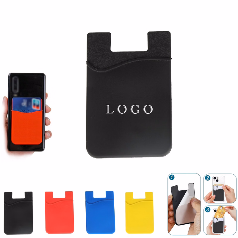 Silicone Credit Card Keeper/Phone Wallet