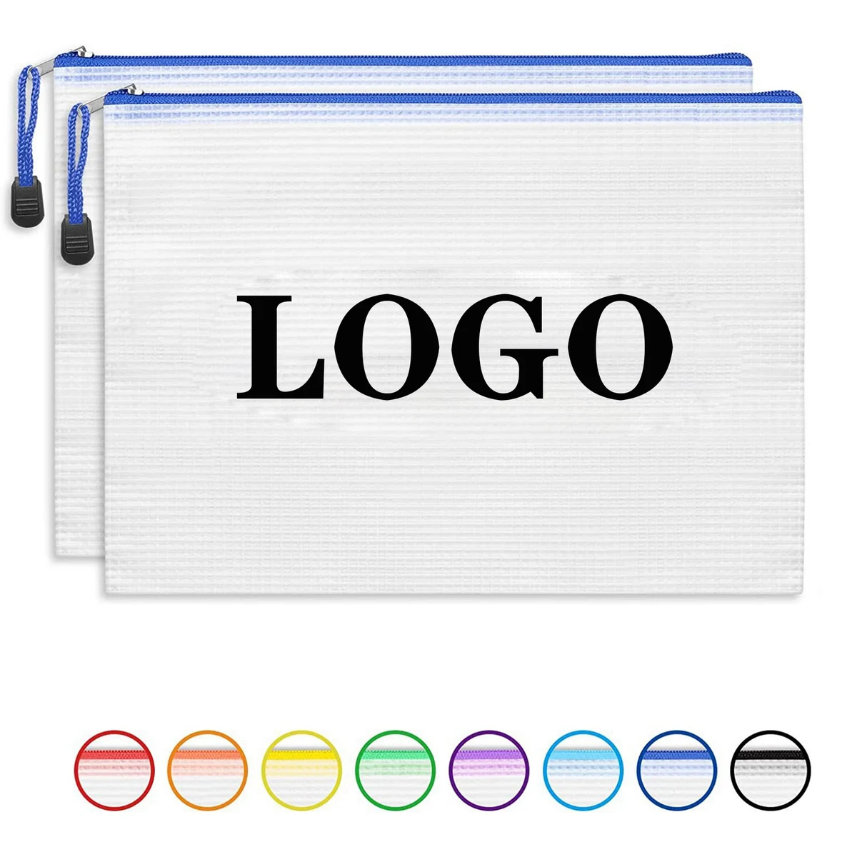 Mesh Zipper File Bag Archive Data Storage Packaging 1