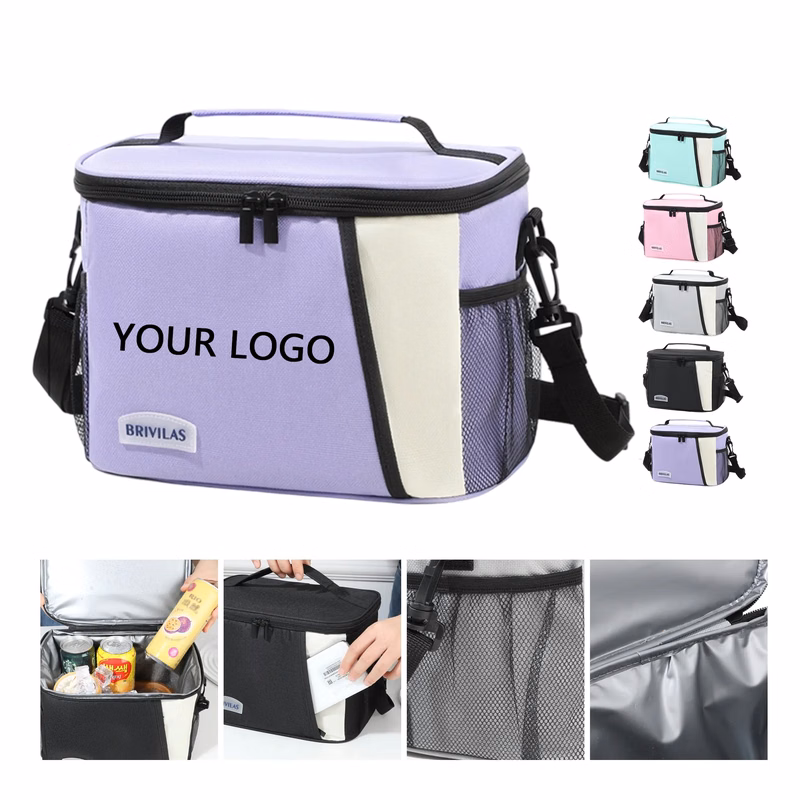Lightweight Crossbody Cooler Bag with Easy Clean Surface