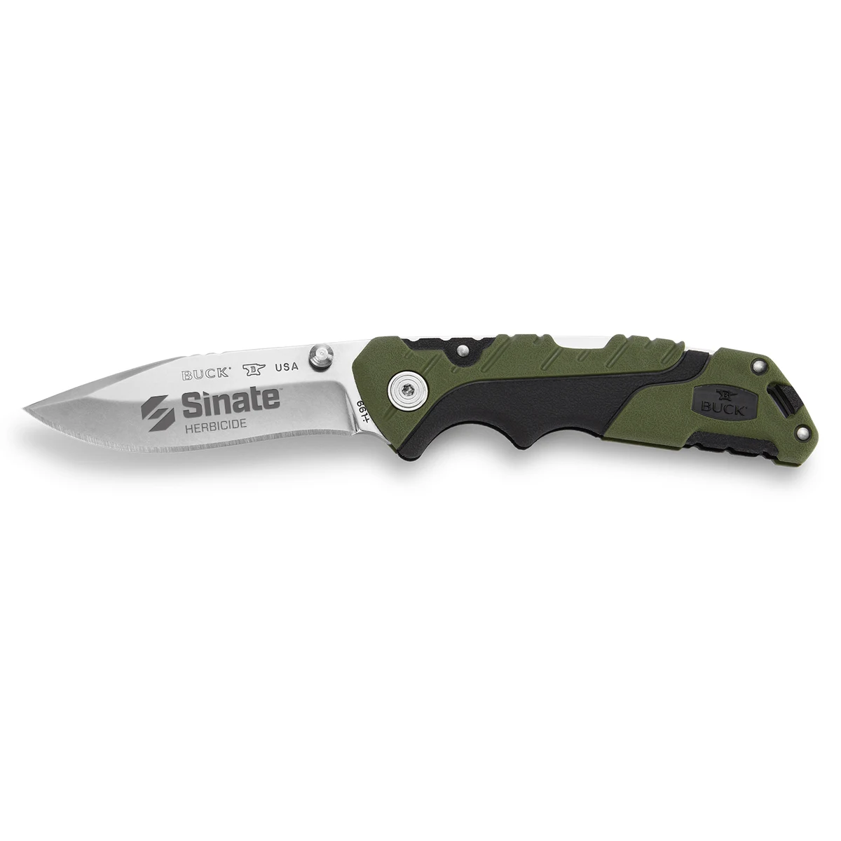 BUCK® 661 SMALL FOLDING PURSUIT KNIFE - GREEN 1