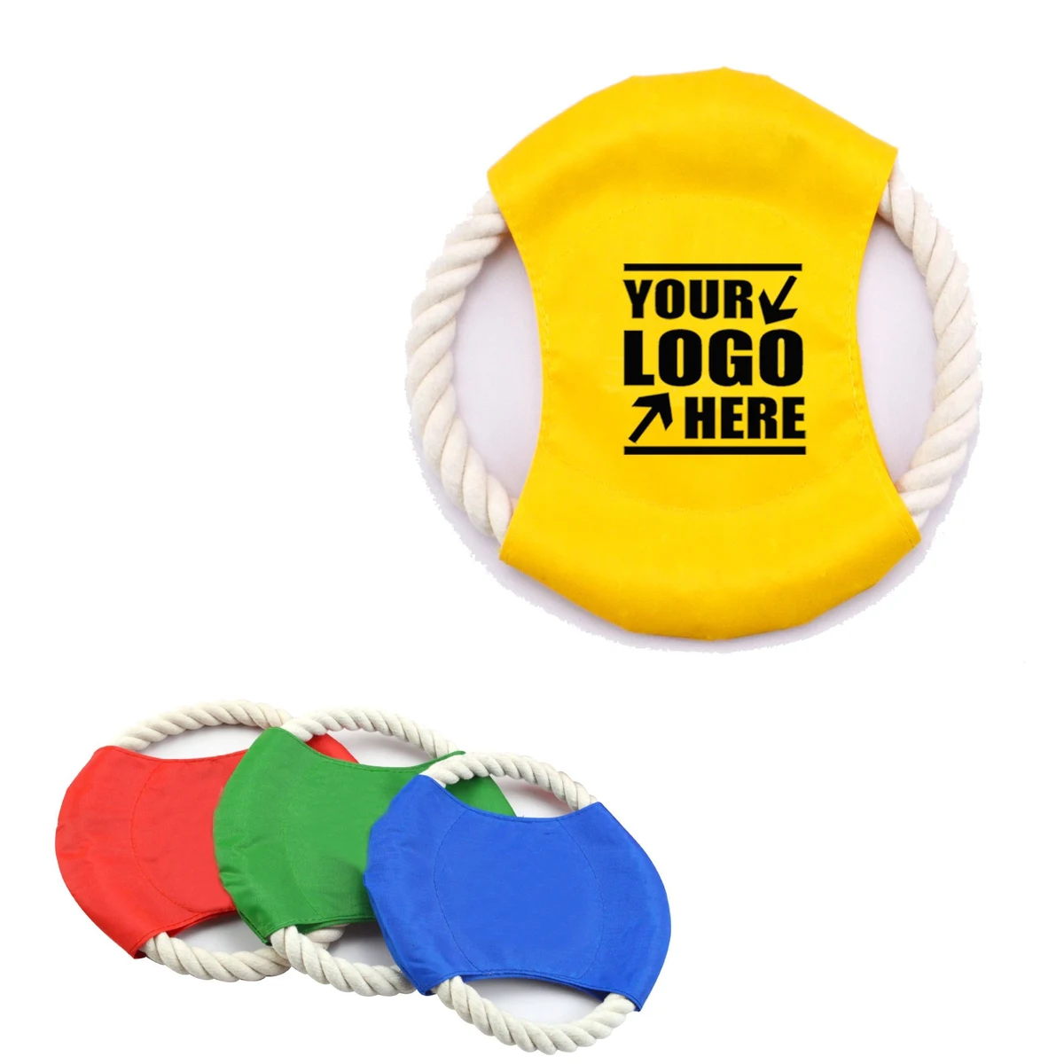 Durable Cotton Rope Throwing Disc 1