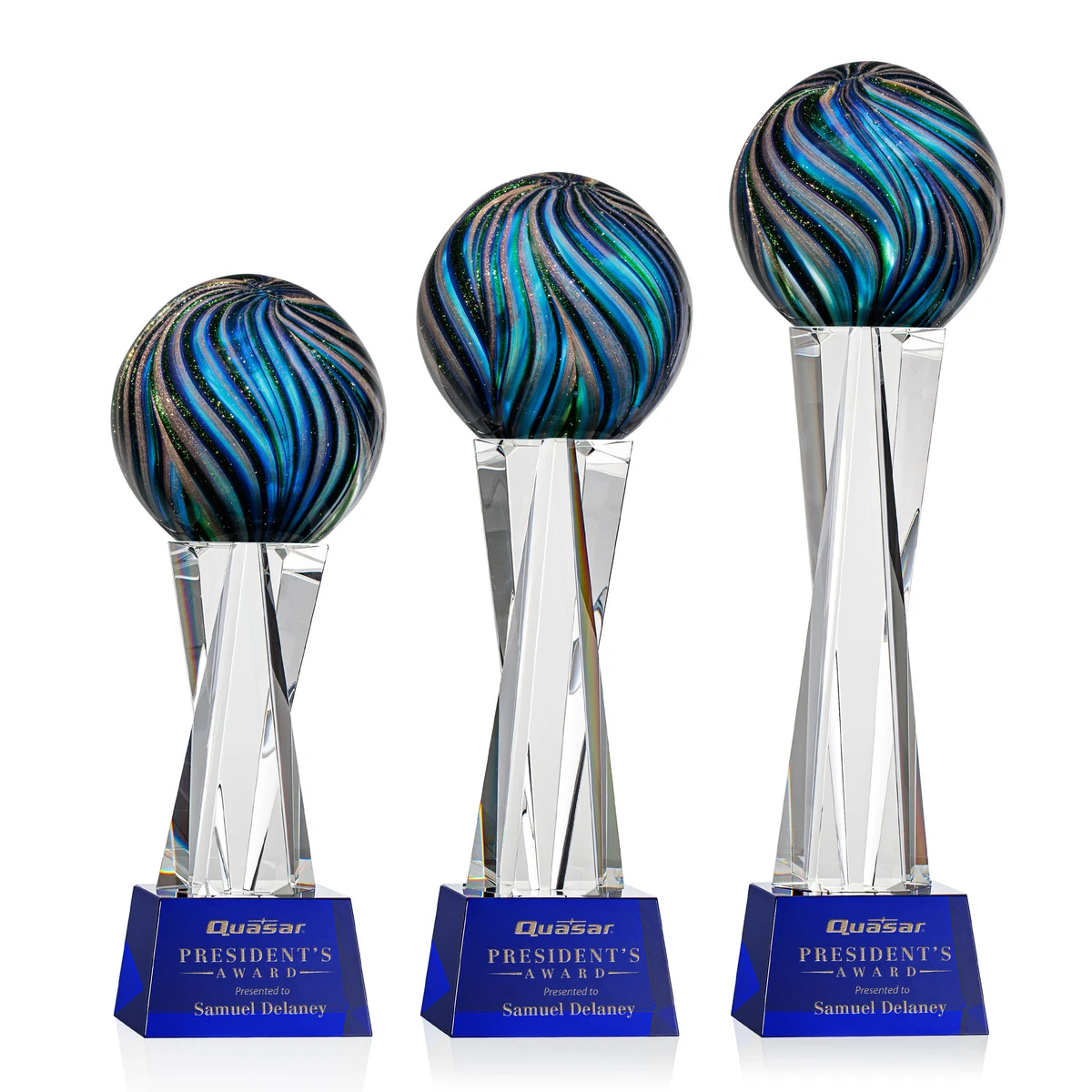 Malton Award on Grafton Base, custom award with logo imprint 1