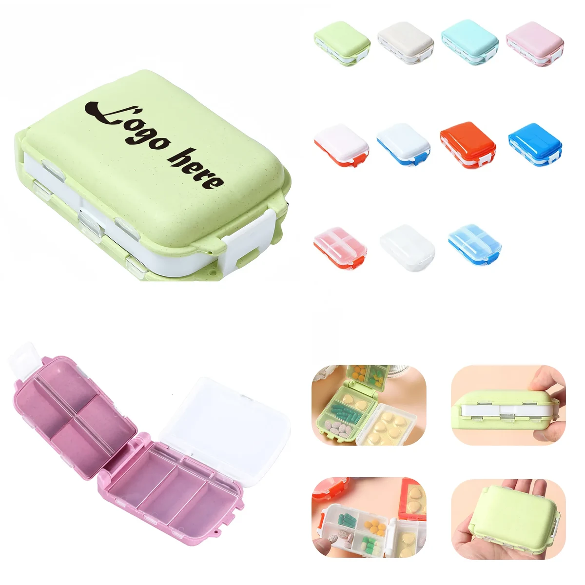 Triple Folding Pill Box 1