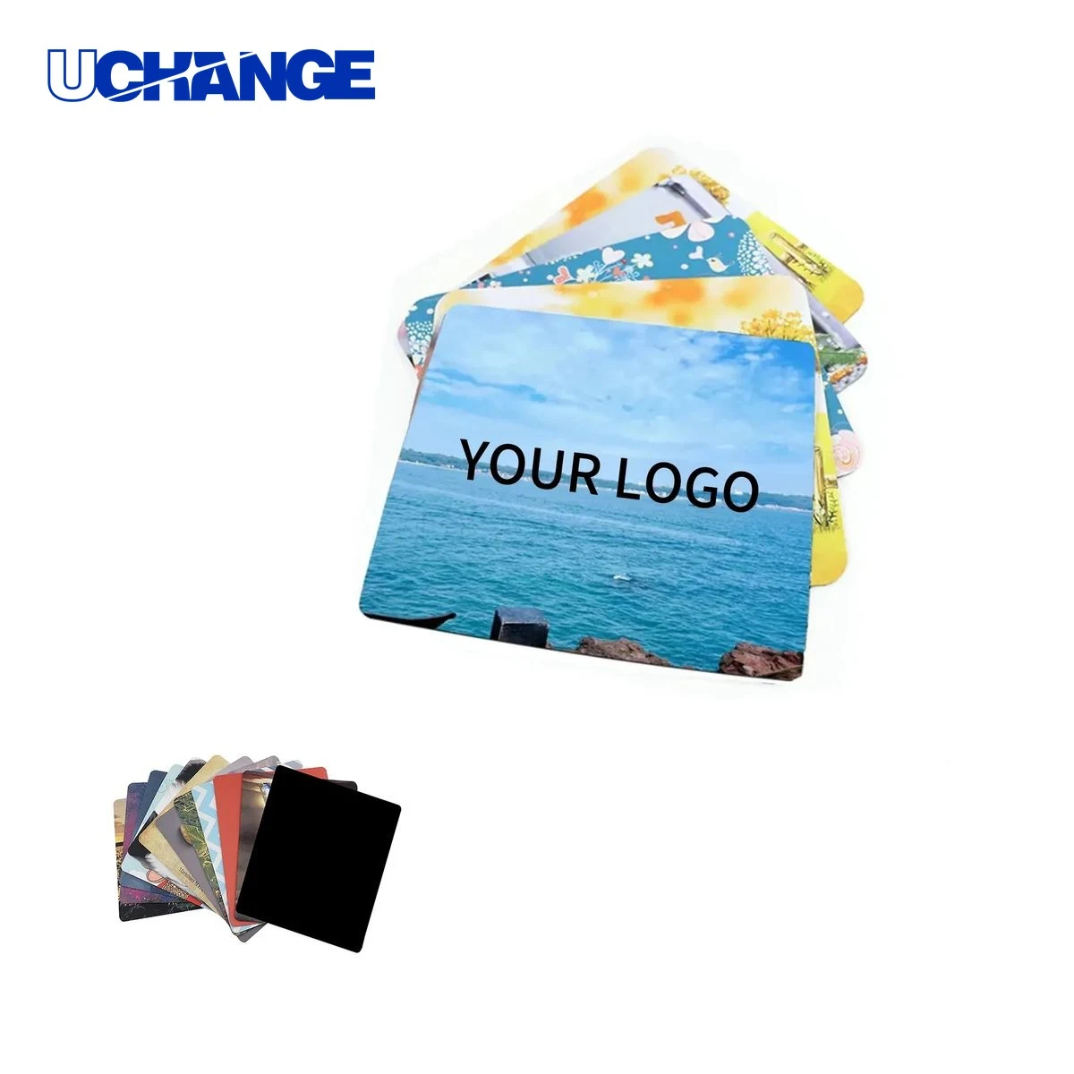 Full Color Mouse Pad Mat 8.7x7.1 Rubber Base 1