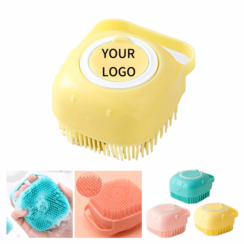 Pet Bath Brush Silicone Grooming