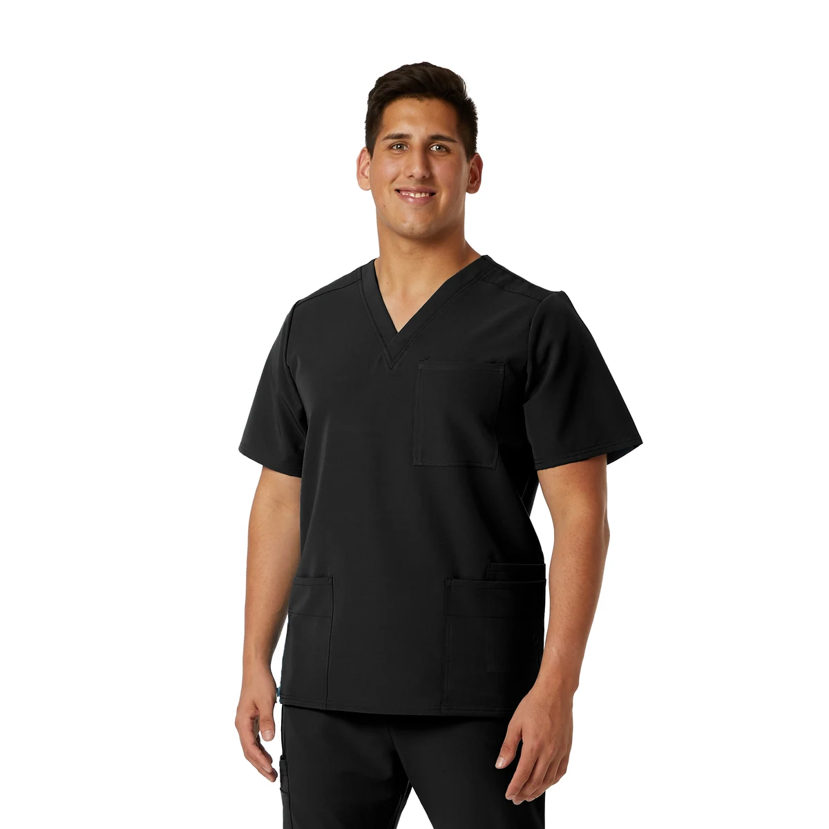 Mens WYND Multi-Pocket Scrub Top 1
