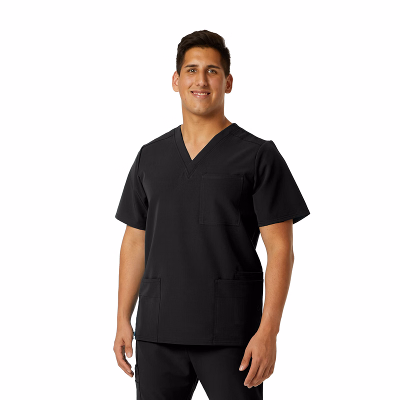 Mens WYND Multi-Pocket Scrub Top
